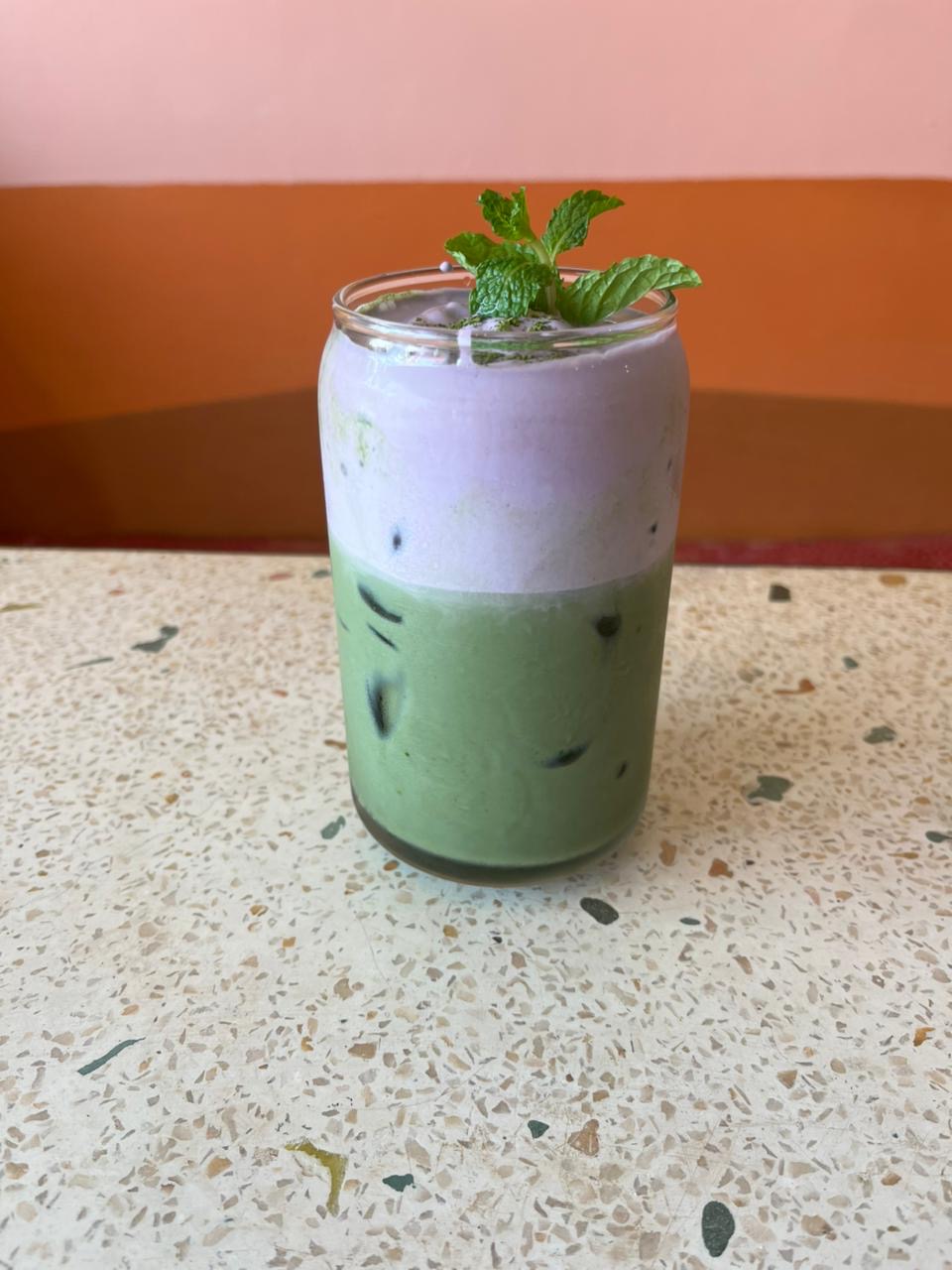 Mocha Matcha Caramel Blended