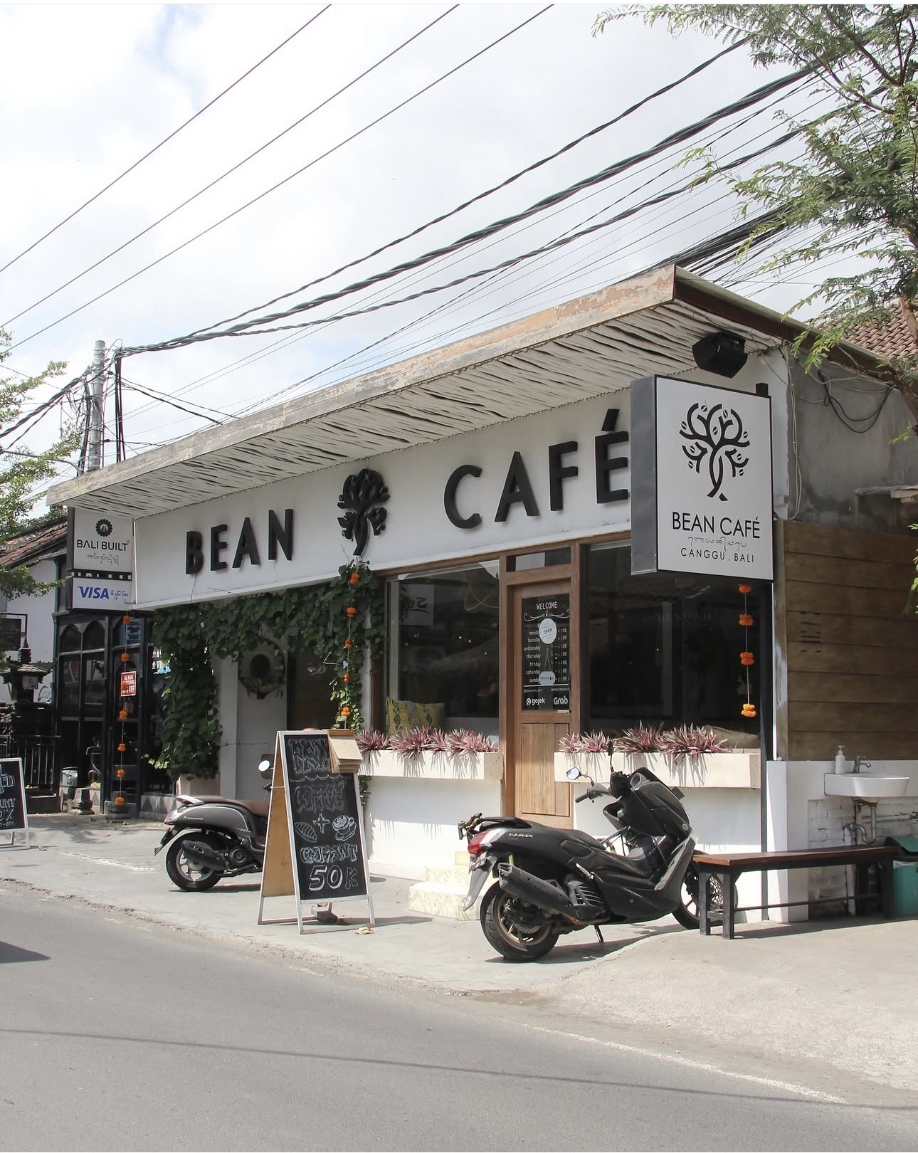 Bean Café interior Canggu